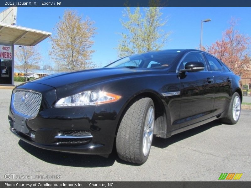 Ebony / Jet 2012 Jaguar XJ XJ