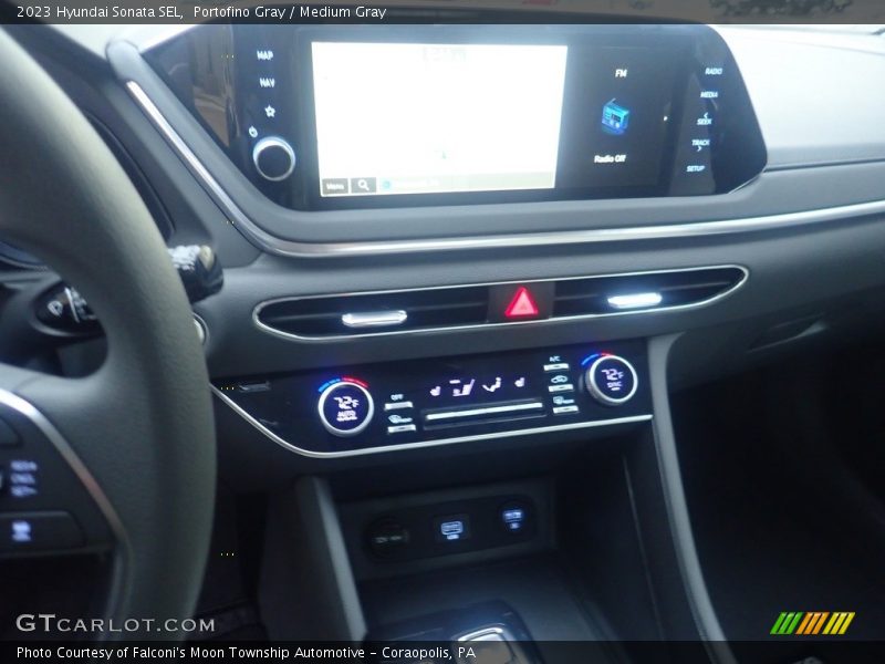 Portofino Gray / Medium Gray 2023 Hyundai Sonata SEL