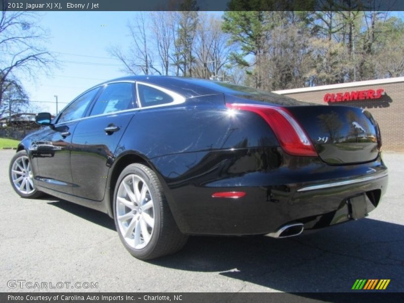 Ebony / Jet 2012 Jaguar XJ XJ