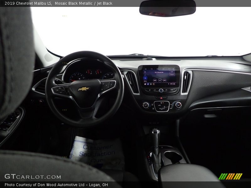 Mosaic Black Metallic / Jet Black 2019 Chevrolet Malibu LS