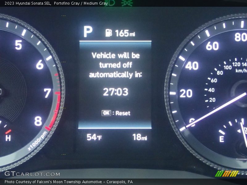 Portofino Gray / Medium Gray 2023 Hyundai Sonata SEL