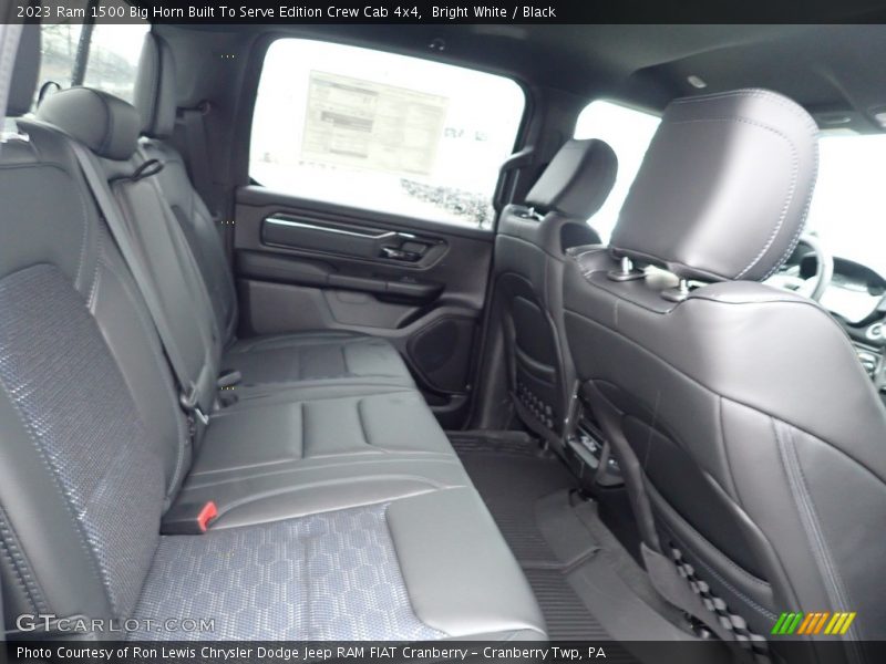Bright White / Black 2023 Ram 1500 Big Horn Built To Serve Edition Crew Cab 4x4