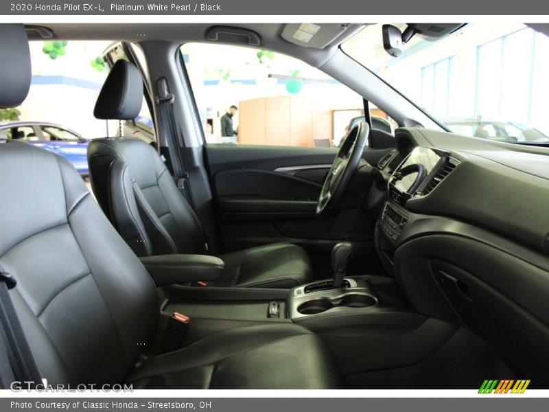 Platinum White Pearl / Black 2020 Honda Pilot EX-L