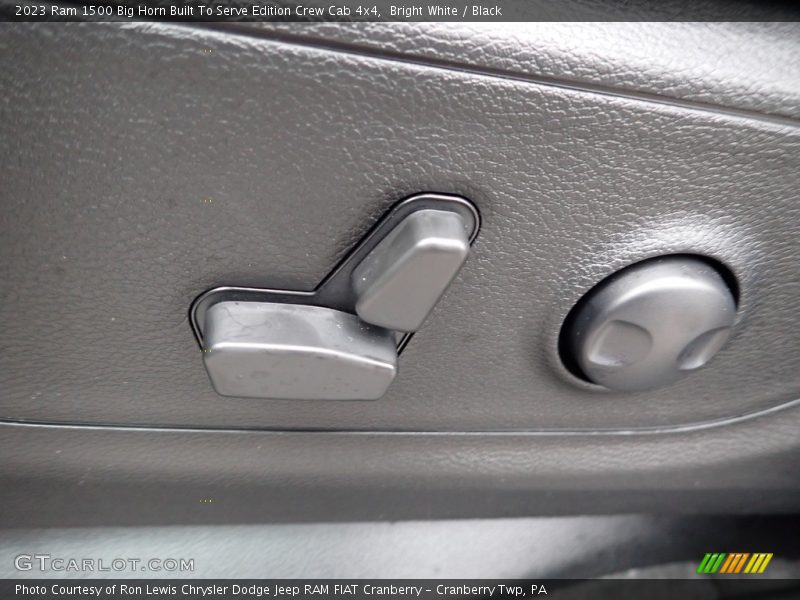 Bright White / Black 2023 Ram 1500 Big Horn Built To Serve Edition Crew Cab 4x4