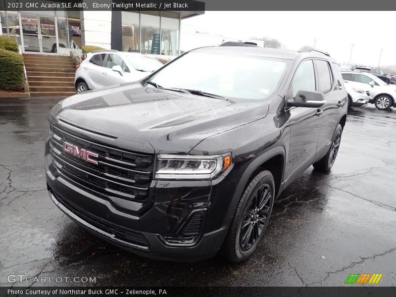 Ebony Twilight Metallic / Jet Black 2023 GMC Acadia SLE AWD