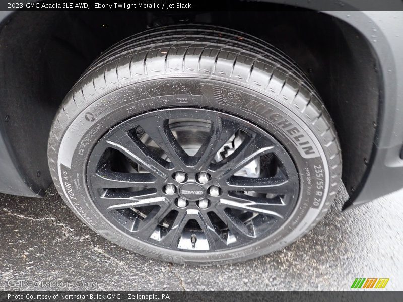 Ebony Twilight Metallic / Jet Black 2023 GMC Acadia SLE AWD