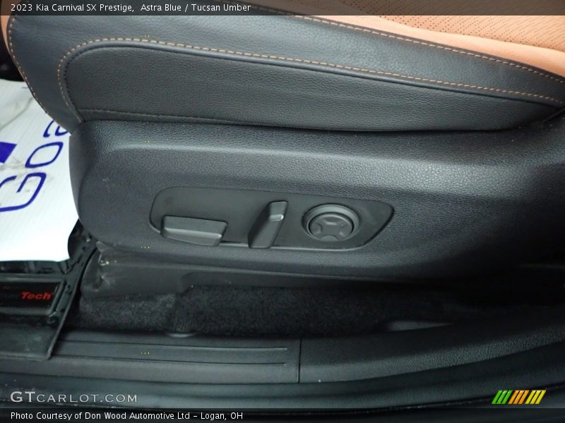 Astra Blue / Tucsan Umber 2023 Kia Carnival SX Prestige