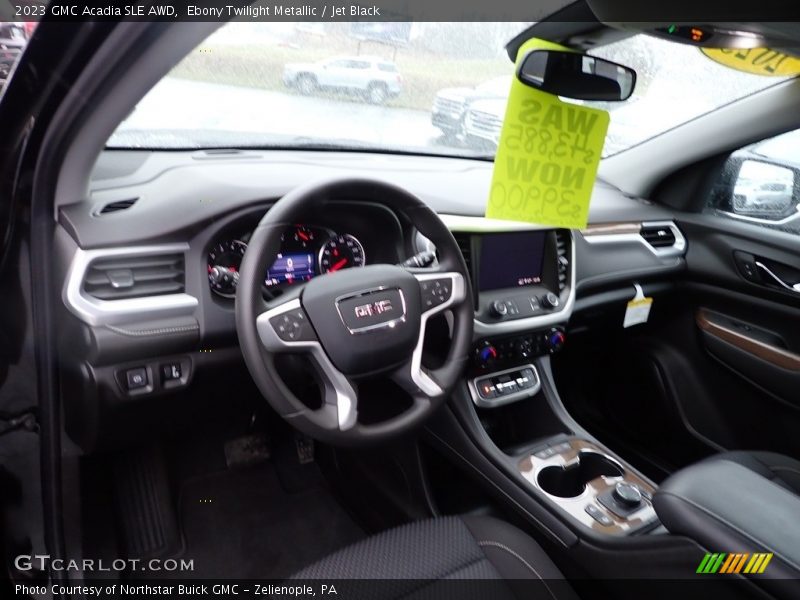 Ebony Twilight Metallic / Jet Black 2023 GMC Acadia SLE AWD