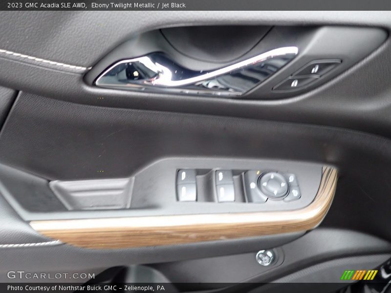 Ebony Twilight Metallic / Jet Black 2023 GMC Acadia SLE AWD