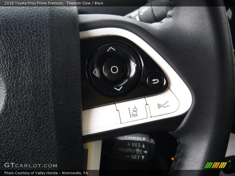 Titanium Glow / Black 2018 Toyota Prius Prime Premium