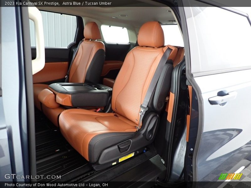 Astra Blue / Tucsan Umber 2023 Kia Carnival SX Prestige