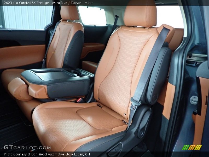 Astra Blue / Tucsan Umber 2023 Kia Carnival SX Prestige