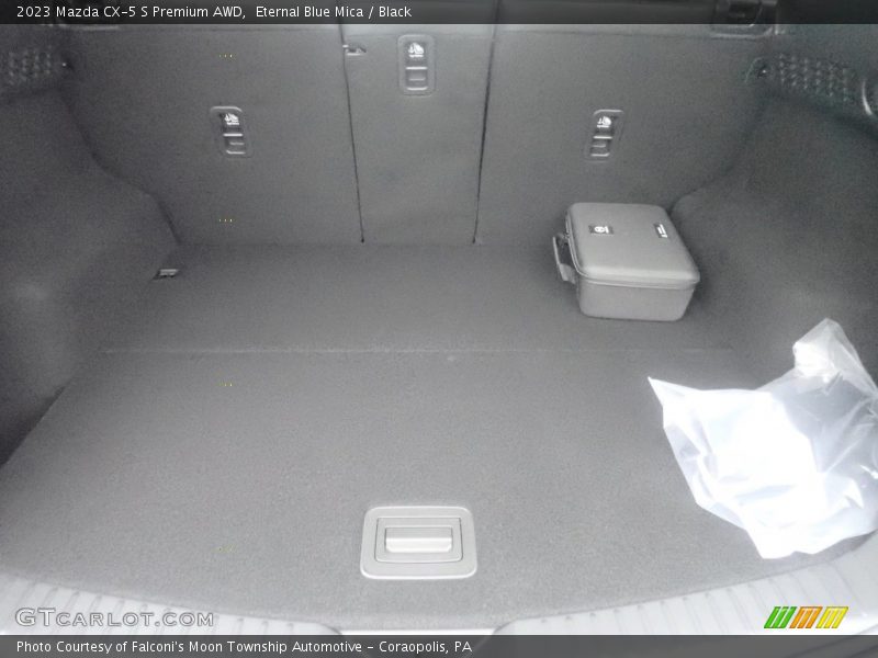 Eternal Blue Mica / Black 2023 Mazda CX-5 S Premium AWD