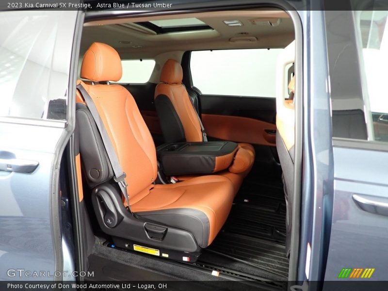 Astra Blue / Tucsan Umber 2023 Kia Carnival SX Prestige