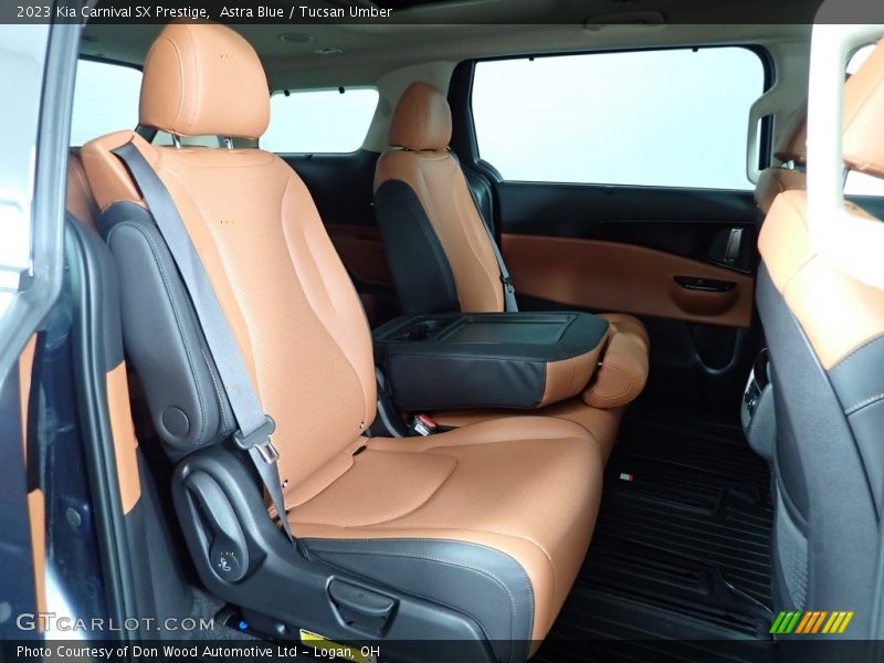 Astra Blue / Tucsan Umber 2023 Kia Carnival SX Prestige
