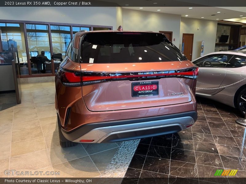 Copper Crest / Black 2023 Lexus RX 350 AWD