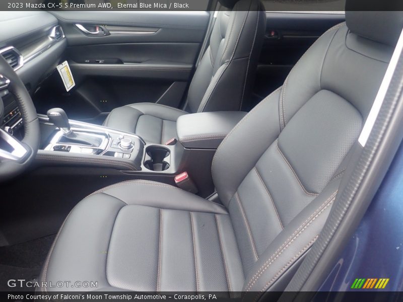 Eternal Blue Mica / Black 2023 Mazda CX-5 S Premium AWD