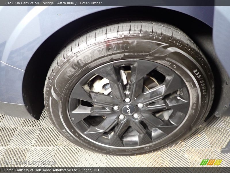 Astra Blue / Tucsan Umber 2023 Kia Carnival SX Prestige