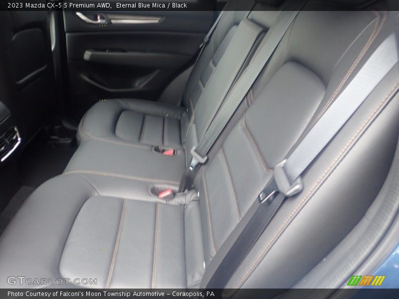 Eternal Blue Mica / Black 2023 Mazda CX-5 S Premium AWD