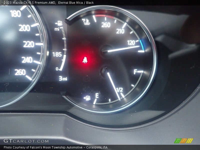 Eternal Blue Mica / Black 2023 Mazda CX-5 S Premium AWD
