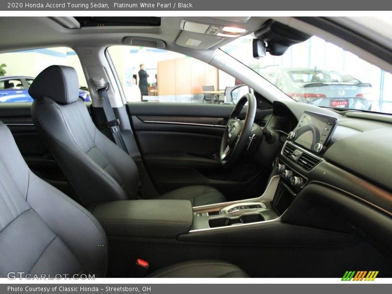 Platinum White Pearl / Black 2020 Honda Accord Touring Sedan