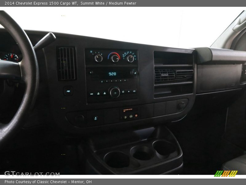 Summit White / Medium Pewter 2014 Chevrolet Express 1500 Cargo WT