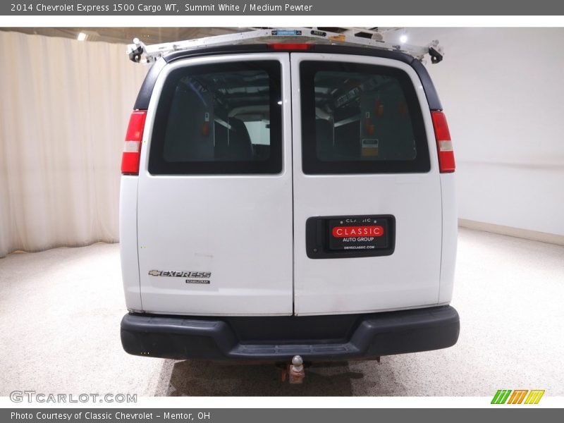 Summit White / Medium Pewter 2014 Chevrolet Express 1500 Cargo WT