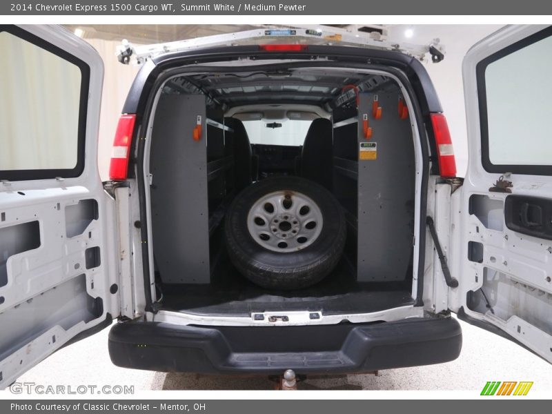 Summit White / Medium Pewter 2014 Chevrolet Express 1500 Cargo WT