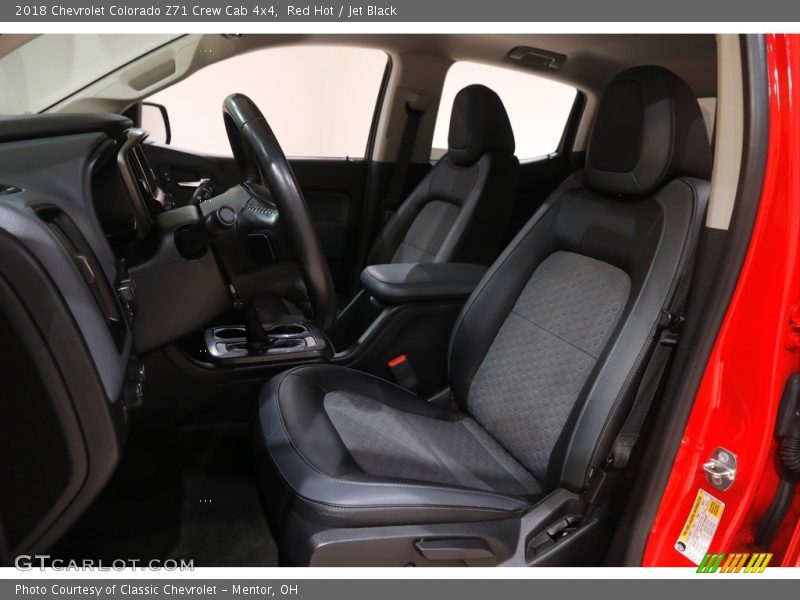 Red Hot / Jet Black 2018 Chevrolet Colorado Z71 Crew Cab 4x4