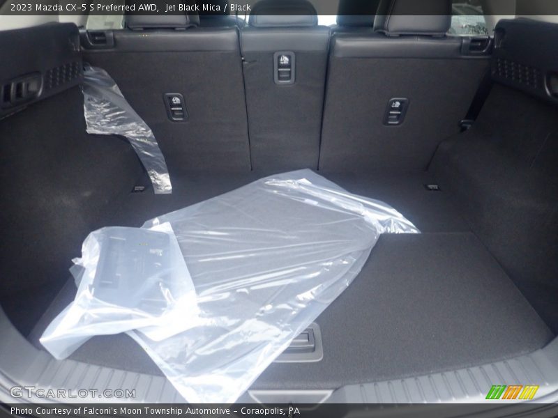 Jet Black Mica / Black 2023 Mazda CX-5 S Preferred AWD