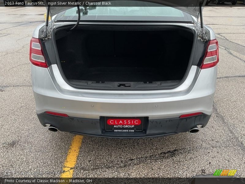 Ingot Silver Metallic / Charcoal Black 2013 Ford Taurus SEL