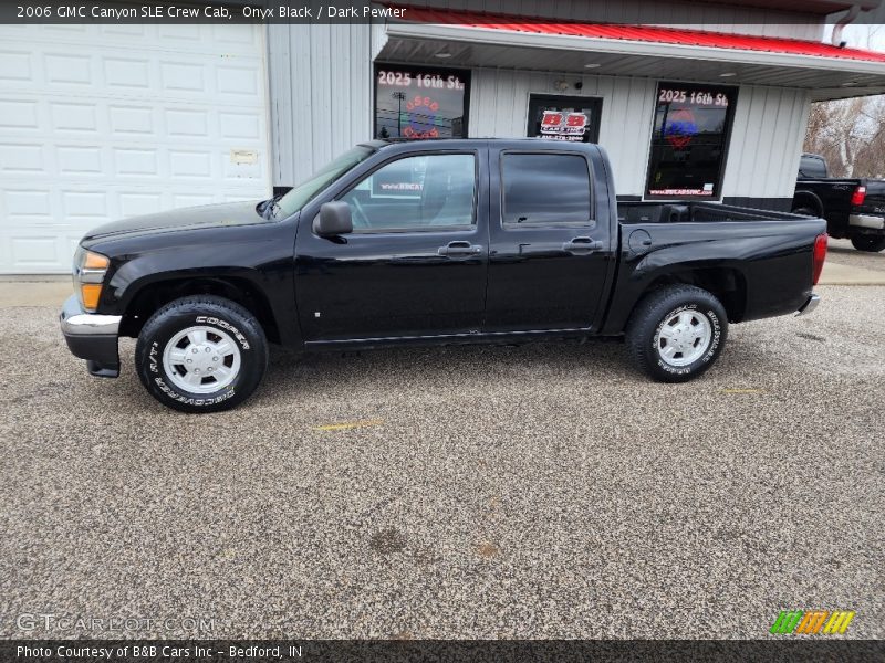 Onyx Black / Dark Pewter 2006 GMC Canyon SLE Crew Cab