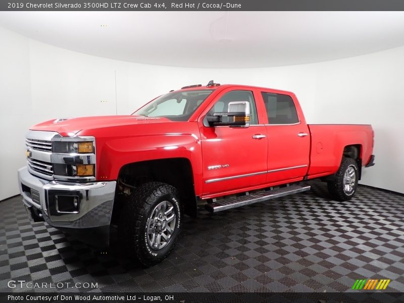 Red Hot / Cocoa/­Dune 2019 Chevrolet Silverado 3500HD LTZ Crew Cab 4x4