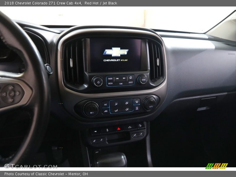 Red Hot / Jet Black 2018 Chevrolet Colorado Z71 Crew Cab 4x4