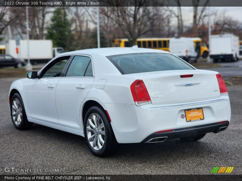 Bright White / Black 2022 Chrysler 300 Touring AWD