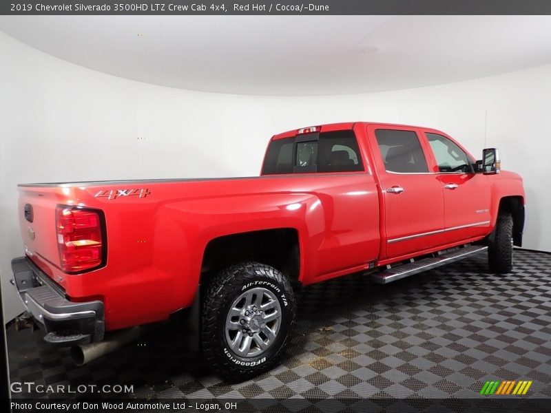 Red Hot / Cocoa/­Dune 2019 Chevrolet Silverado 3500HD LTZ Crew Cab 4x4