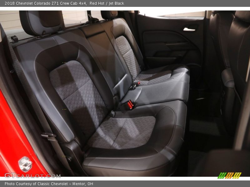 Red Hot / Jet Black 2018 Chevrolet Colorado Z71 Crew Cab 4x4