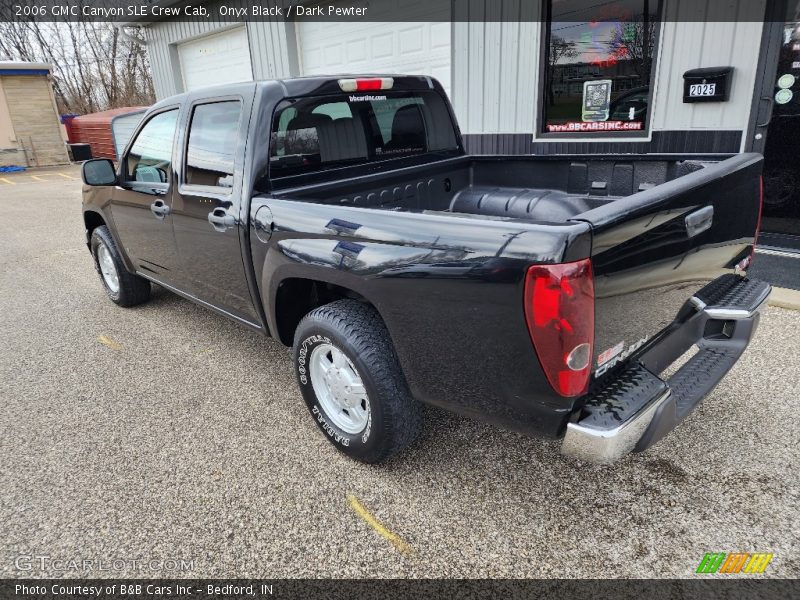 Onyx Black / Dark Pewter 2006 GMC Canyon SLE Crew Cab