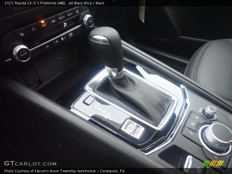 Jet Black Mica / Black 2023 Mazda CX-5 S Preferred AWD