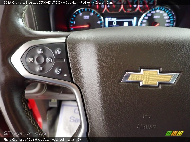 Red Hot / Cocoa/­Dune 2019 Chevrolet Silverado 3500HD LTZ Crew Cab 4x4