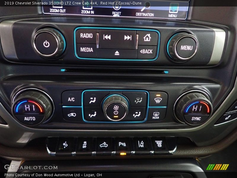 Red Hot / Cocoa/­Dune 2019 Chevrolet Silverado 3500HD LTZ Crew Cab 4x4