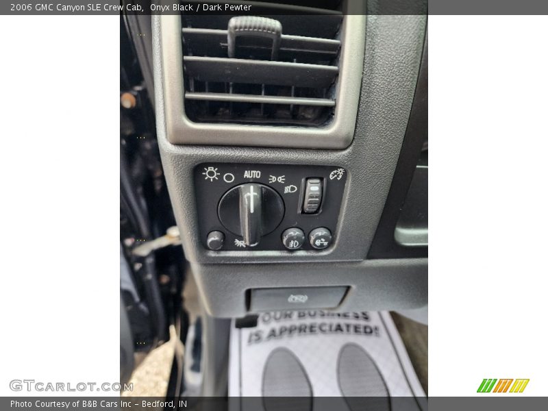 Onyx Black / Dark Pewter 2006 GMC Canyon SLE Crew Cab