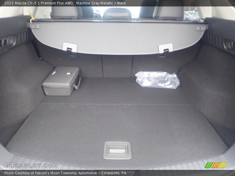 Machine Gray Metallic / Black 2023 Mazda CX-5 S Premium Plus AWD