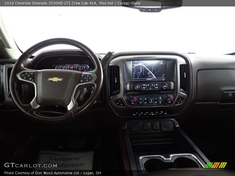 Red Hot / Cocoa/­Dune 2019 Chevrolet Silverado 3500HD LTZ Crew Cab 4x4