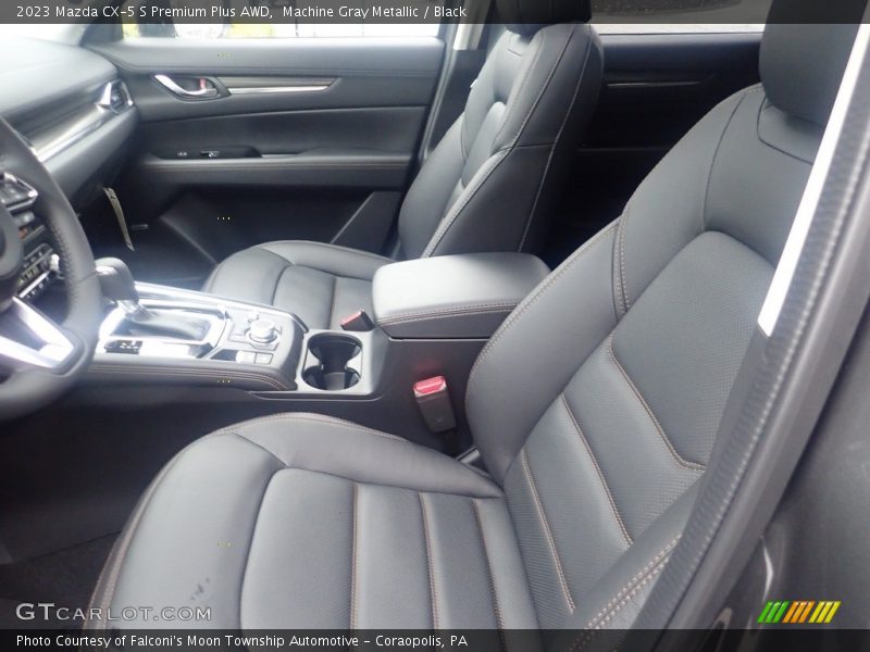 Machine Gray Metallic / Black 2023 Mazda CX-5 S Premium Plus AWD