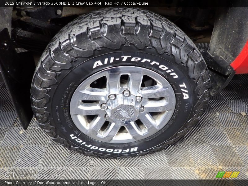 Red Hot / Cocoa/­Dune 2019 Chevrolet Silverado 3500HD LTZ Crew Cab 4x4