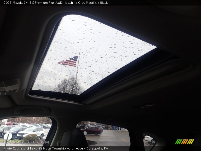 Machine Gray Metallic / Black 2023 Mazda CX-5 S Premium Plus AWD