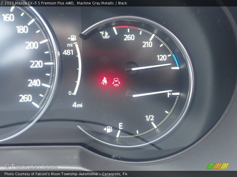 Machine Gray Metallic / Black 2023 Mazda CX-5 S Premium Plus AWD