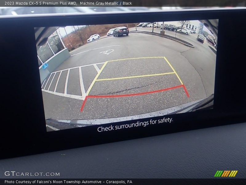 Machine Gray Metallic / Black 2023 Mazda CX-5 S Premium Plus AWD