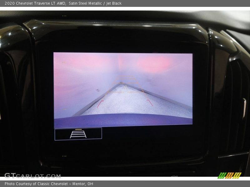 Satin Steel Metallic / Jet Black 2020 Chevrolet Traverse LT AWD